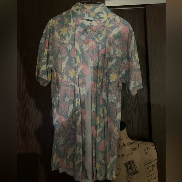 Tipsy Elves Men's Talk Birdie To Me Hawaiian shirt - Picture 1 of 5